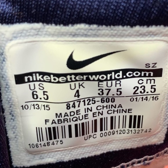 Nike Air Max Zero LOTC Tokyo Womens Sneaker Size 6.5 - Picture 9 of 9